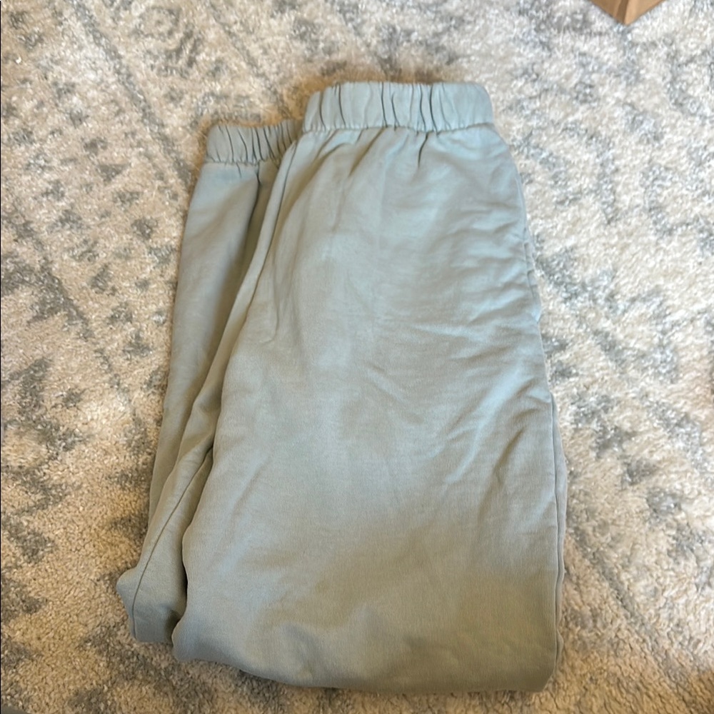 Brandy Melville John galt light green Jogger Pants one size
